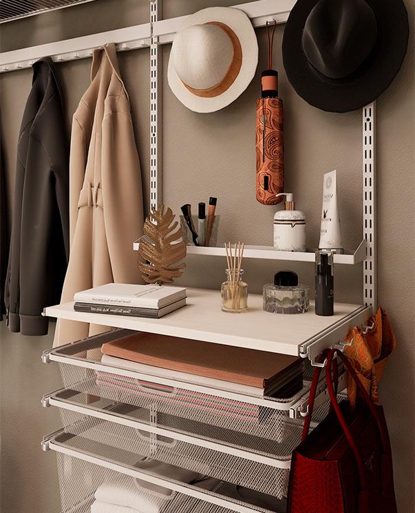 Панель с крючками ПРАКТИК Home GHS-60 графит